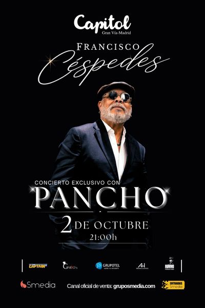 Pancho Céspedes en concierto